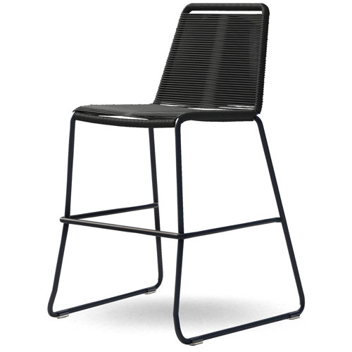 Modern Black Outdoor Bar Stools AllModern